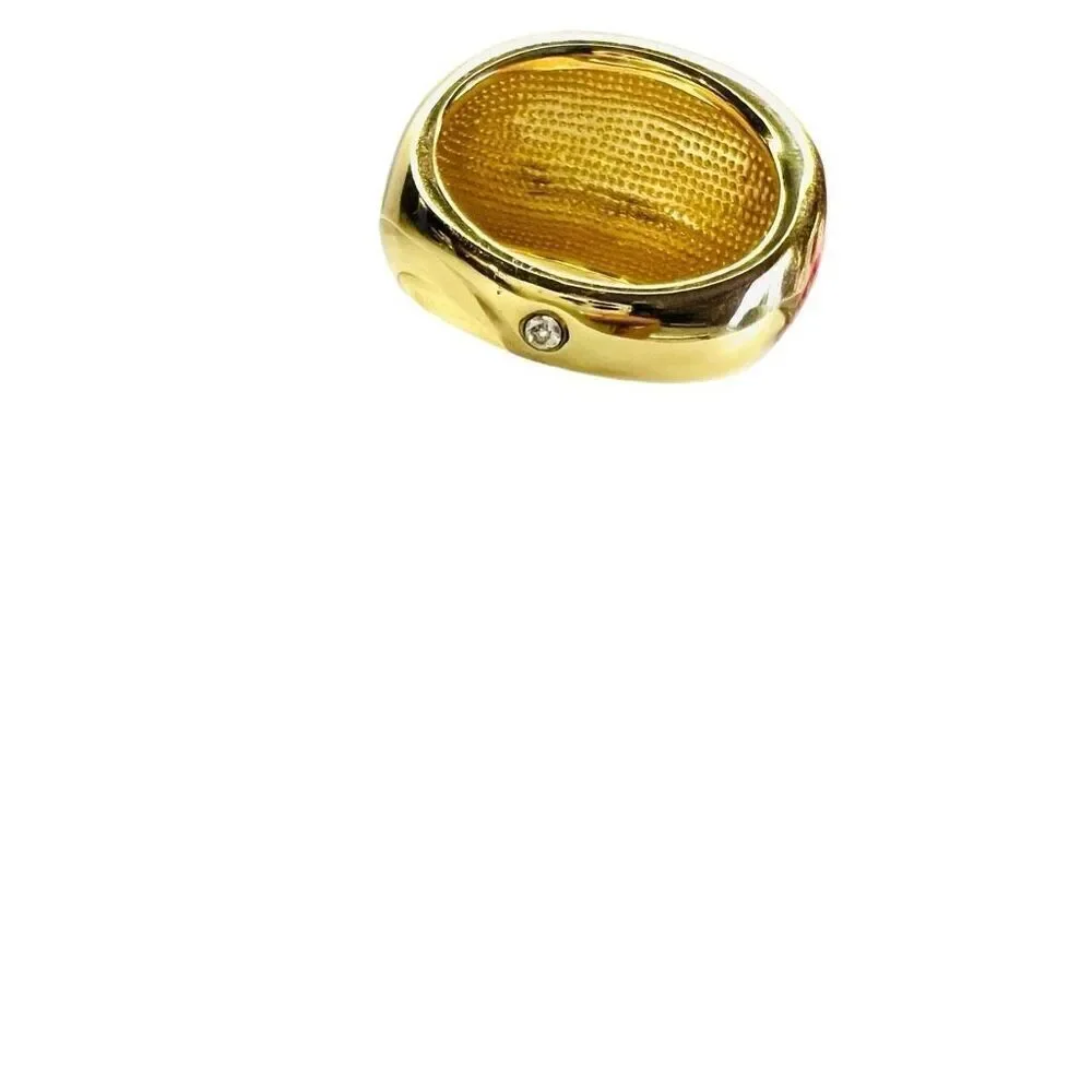 18k gold filled Dome Puff Bubble Chunky Statement Ring